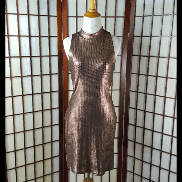 Topshop Dresses & Skirts - TOPSHOP CUT OUT SIDE BODYCON PARTY DRESS